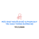 Từ 1/1/2025, người đi bộ sang đường không có tín hiệu bằng tay sẽ bị phạt